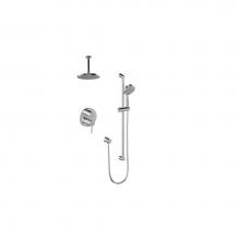 Vogt SET.OR.210.216.CC - Vogt Worgl 2-Way PB Shower Kit with 6'' Ceiling Arm CC