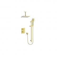 Vogt TM.AP.220.226.BG - Vogt Kapfenberg Trim for 2-Way TH Shower Kit with 6'' Ceiling Arm BG