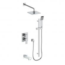 Vogt TM.AP.310.310.CC - Vogt Kapfenberg Trim for 3-Way PB Shower Kit CC