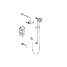 Vogt TM.C31.320.310.CC - Vogt Carinthia Trim for 3-Way TH Shower Kit CC