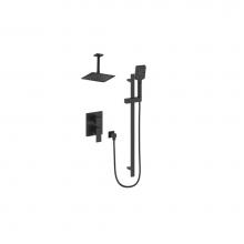 Vogt TM.KG.210.216.MB - Vogt Kapfenberg Trim for 2-Way PB Shower Kit with 6'' Ceiling Arm MB