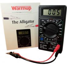 Warmup Canada ACC-DGMTR - The Warmup ALLIGATOR is an ohmmeter with connectors that clip straight to the heating cable