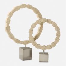 Uttermost 18167 - Uttermost Ivory Fusion Stone Rings, S/2