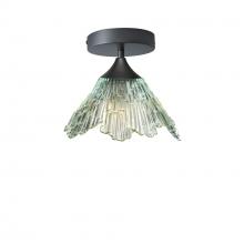 Bicycle Glass X1-212SUMCLR-SEM02-BNZ-XX-04W - 212 Summit: Semi Flush Light - Eco Clear / Antique Bronze