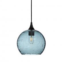 Bicycle Glass X1-768LUNGRA-PEN01-BLK-X4-04W - 768 Lunar: Single Pendant Light