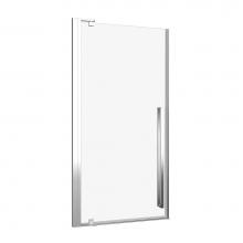 Zitta Group DAA3600ASTA21 - Amaly 36 Chrome Clear Straight Shower Door