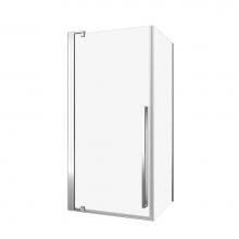 Zitta Group DAA3600RSTA21 - Amaly 36 Straight Shower Corner Installation Door Chrome Clear