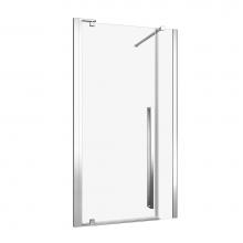 Zitta Group DAA4200PSTX21 - Amaly 42 Chrome Clear Straight Side Panel