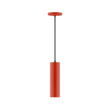 Montclair Light Works PEB426-26 - 3.5" x 12" Beam Pendant, Vermillion