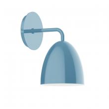 Montclair Light Works SCJ417-54 - Jill wall sconce, Light Blue