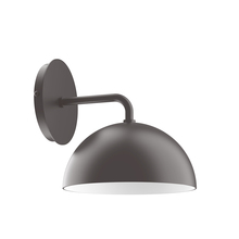Montclair Light Works SCJ431-57 - 8" Arcade Wall Sconce, Bronze Matte