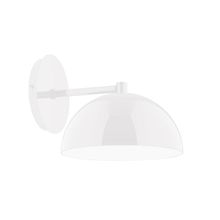 Montclair Light Works SCK431-44-L10 - 8" Arcade LED Wall Sconce, White