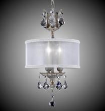 American Brass & Crystal CH6500-O-03G-ST-GL - 3 Light Llydia Pendant