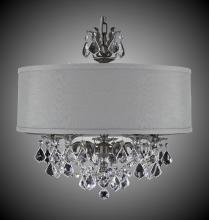 American Brass & Crystal CH6512-O-07G-ST-HL - 5 Light Llydia Chandelier