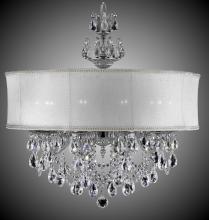 American Brass & Crystal CH6562-A-12G-PI-GL - 10 Light Llydia Chandelier