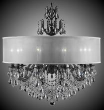 American Brass & Crystal CH6578-O-07G-ST-HL - 10 Light Llydia Chandelier