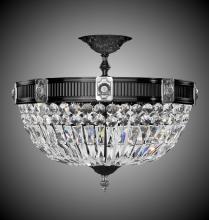 American Brass & Crystal FM2153-P-07G - 9 Light Finisterra Semi Flush