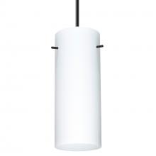 Besa Lighting 1JT-412307-BK - Besa Stilo 10 Pendant Black Opal Matte 1x100W MAX E26 Base