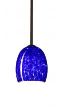 Besa Lighting 1TT-169786-BR - Besa Lucia Stem Pendant Bronze Blue Cloud 1x75W Medium Base