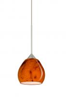 Besa Lighting 1XC-5605HB-SN - Besa Pendant Tay Tay Satin Nickel Habanero 1x50W Halogen