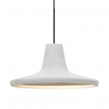 Besa Lighting 1XC-MODUSWH-LED-BK - Besa Modus Pendant, White, Black Finish, 1x9W LED