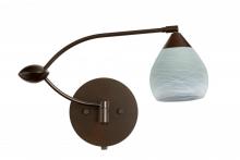 Besa Lighting 1WU-560560-BR - Besa Wall Tay Tay Bronze Cocoon 1x50W Halogen Gy6.35