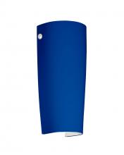 Besa Lighting 7041CM-LED-WH - Besa Tomas LED Wall Cobalt Blue Matte White 1x8W LED