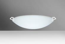 Besa Lighting 841825-MED-WH - Besa Ceiling Sonya 17 White Satin Frost 2x100W Medium Base