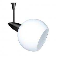 Besa Lighting SP-155907-BK - Besa, Palla 3 Spotlight, Opal Matte, Black Finish, 1x35W MAX GU5.3 Base