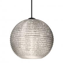 Besa Lighting X-4615GL-BK - Besa Pendant For Multiport Canopy Kristall 6, Black Finish, Glitter 1x35W MAX GY6.35 Base