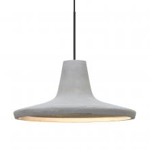 Besa Lighting XP-MODUSNA-LED-BK - Besa Modus Pendant, Natural, Black Finish, 1x9W LED