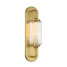 Savoy House 9-3024-1-322 - Holton 1-Light Wall Sconce in Warm Brass