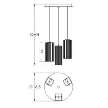 Hammerton CHB0020-03-GB-0-C01-E2 - Downtown Mesh Round Multi-Port-03