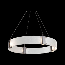 Hammerton CHB0042-60-GM-BG-CA1-L1 - Parallel Ring Chandelier-60-Gunmetal