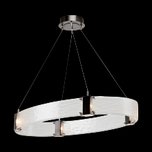 Hammerton PLB0042-44-BS-CR-CA1-L3 - Parallel Oval Chandelier-44