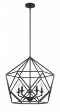 Sunset F3419-64 - 5LT 60W HARMONY CAGE LARGE PENDANT