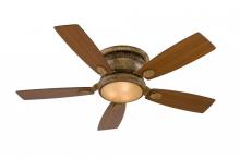 FanC Fans Fanimation FPS7840SB - Tropical Three Light Sedona Beige Hugger Fan