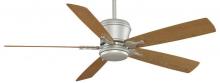 FanC Fans Fanimation MAD3260SN-B6133MOMP - Tropical One Light Satin Nickel Ceiling Fan