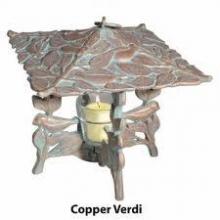 Whitehall 30065 - DAFFODIL TWILIGHT LANTERN COPPER VERDI