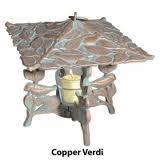 Whitehall 30067 - PINECONE TWILIGHT LANTERN COPPER VERDI