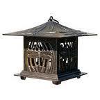 Whitehall 30068 - DRAGONFLY TEA LANTERN OIL RUBBED BRONZE