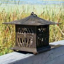 Whitehall 30119 - DRAGONFLY TEAN LANTERN FRENCH BRONZE