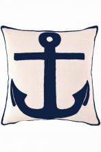 Pine Cone Hill ADINDP20 - Fresh American Admiral Navy/Ivory indoor/outdoor pillow 20"x20"