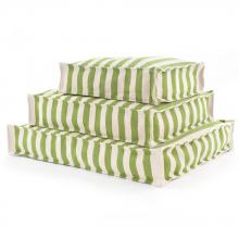 Pine Cone Hill RDB193-WOS - Fresh American Trimaran Stripe Sprout/Ivory Indoor/Outdoor Wouf 18x24x6