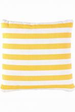 Pine Cone Hill RDB232-DP22 - Fresh American Trimaran Stripe Daffodil/White indoor/outdoor pillow 22"x22"