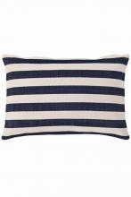 Pine Cone Hill RDB190-DP24 - Fresh American Trimaran Stripe Navy/Ivory indoor/outdoor pillow 24"x16"