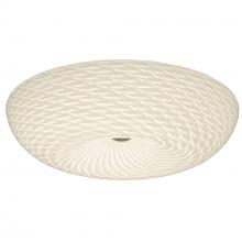 Varaluz AC1585 - Swirled 3-Lt Large Flush Mount - French Feather