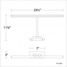 WAC US PL-11025-AB - REED Picture Light