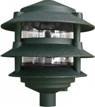 Dabmar D5302-G - PAGODA FIX 3 TIER 10"TOP 1/2"BASE 13W DL-S13-GU24 120V