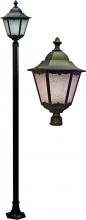 Dabmar GM8133-BZ-MT - CAST ALUM LANTERN POST FIXTURE 35 WATT HPS MULTI TAP